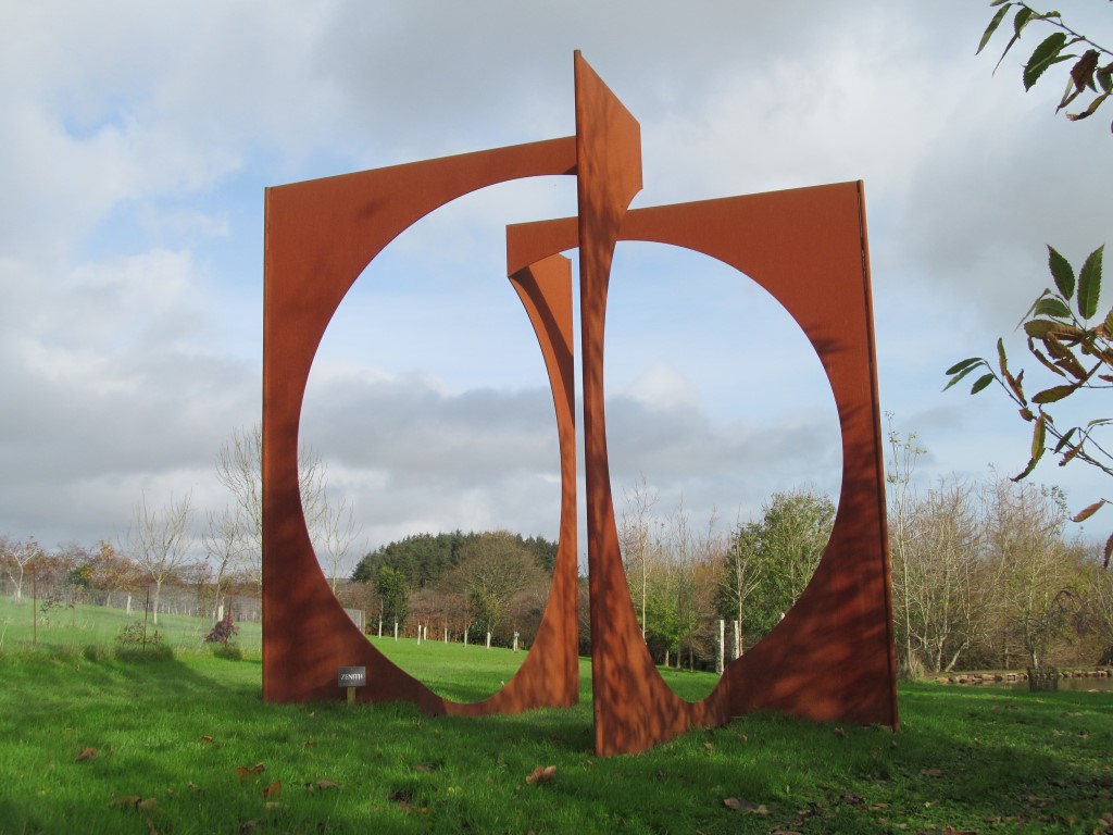 Corten Steel sculpture by Pete Moorhouse